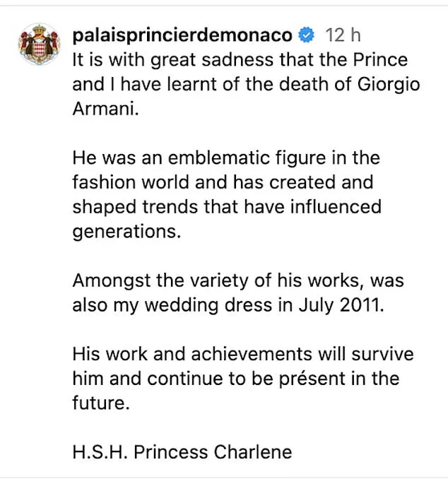 Fashion World in Mourning as Giorgio Armani Passes at 91, Triggering Global Tributes