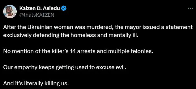 Charlotte Mayor's Defense of Man Accused of Killing Ukrainian Refugee Sparks Outrage and Calls for Accountability