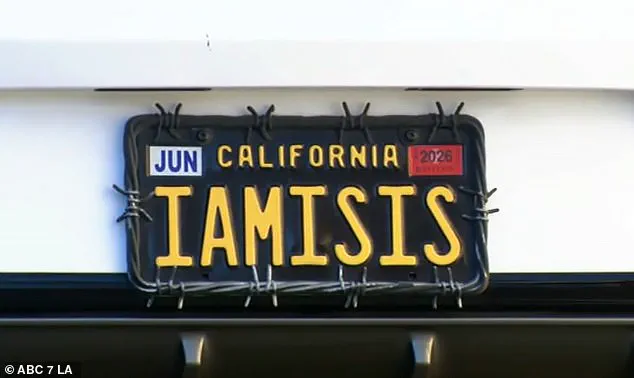 DMV's Revocation of 'IAMISIS' License Plate Sparks Urgent Debate on Free Speech and Government Overreach