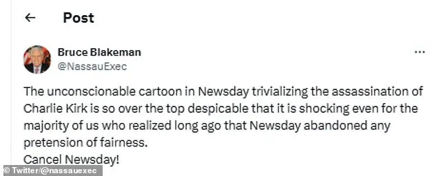 Newsday Apologizes After Controversial Cartoon Sparks Firestorm, Calling It 'Error in Judgment'