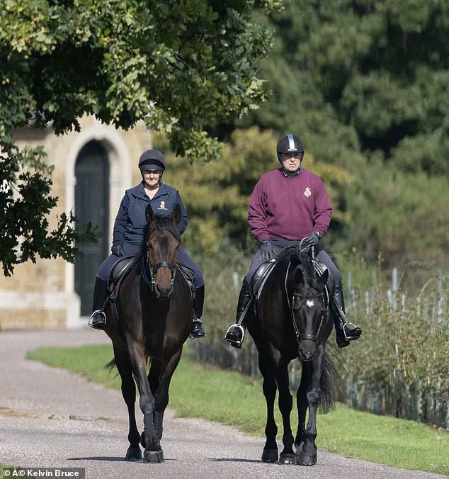 Prince Andrew's Composure Contrasts With Tense Security Measures Ahead of Trump's Windsor Visit