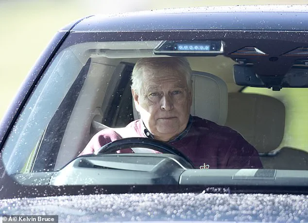 Prince Andrew's Composure Contrasts With Tense Security Measures Ahead of Trump's Windsor Visit