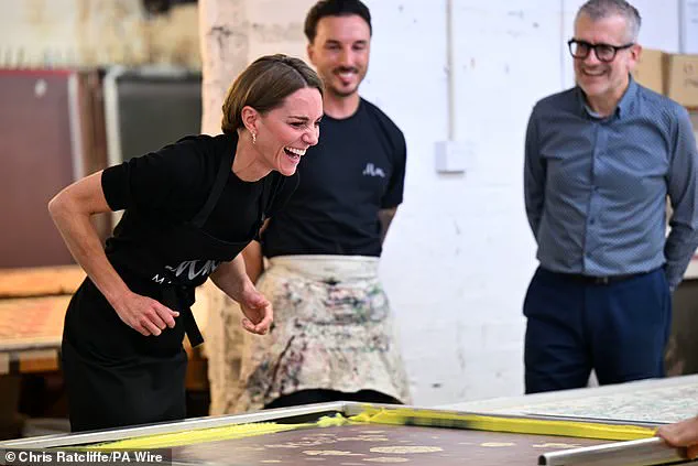 Royal Privilege Revealed: Inside the Princess of Wales' Exclusive Visit to a Family-Owned Fabric Mill