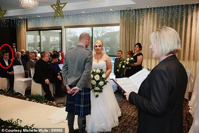 The Mystery of the Stranger in Michelle Wylie's Wedding Photo Haunts Her for Years