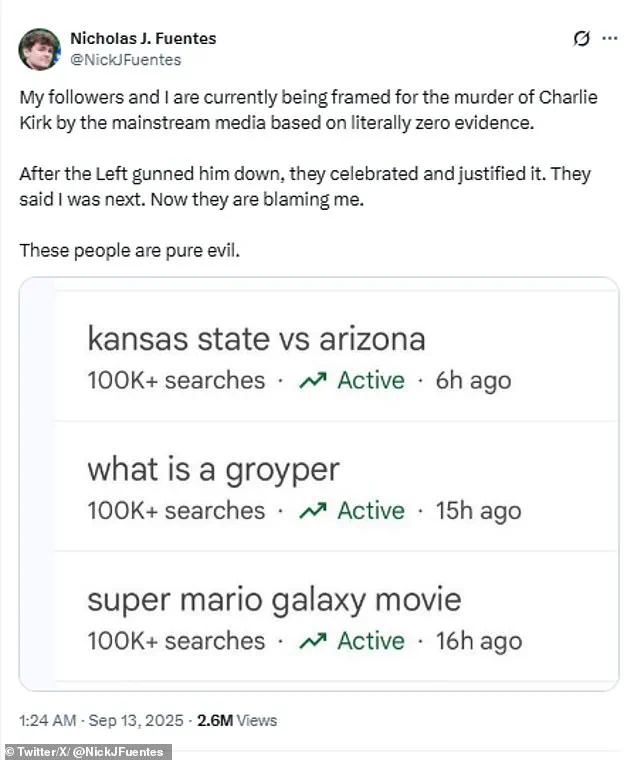 White Supremacist Podcaster Claims Framing in Charlie Kirk Death Controversy