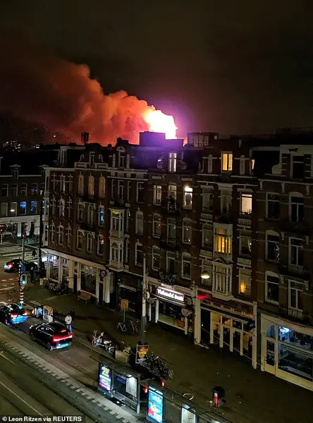 New Year's Eve Violence in Netherlands Leaves Two Dead, 250+ Arrested, Historic Church Destroyed