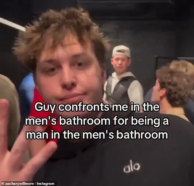 Viral Video Sparks Controversy Over Harassment of Gay Influencer in Public Bathroom, Reigniting Debates on LGBTQ+ Safety and Gender Identity