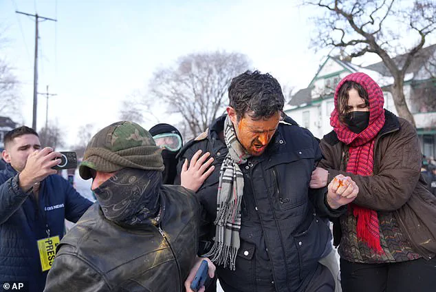 Minneapolis Protests Erupt in Chaos as American Flag Burned in Anti-ICE Outcry