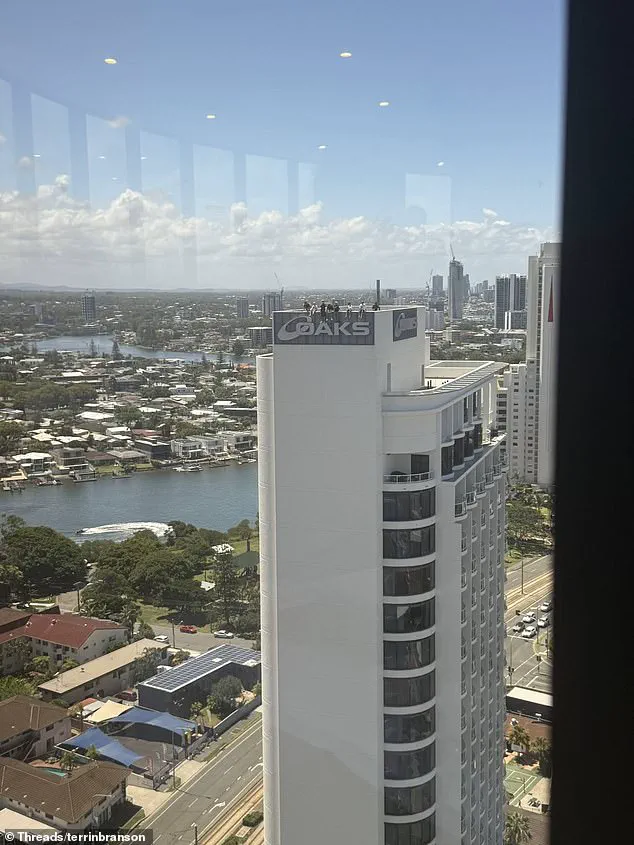 Outrage as Teen Boys Caught Perched on Gold Coast Hotel Rooftop, Raising Safety Questions