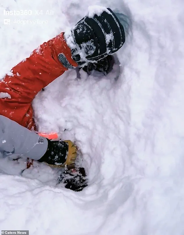 Heroic Rescue in Swiss Alps: Matteo Zilla's Tense Avalanche Rescue Goes Viral