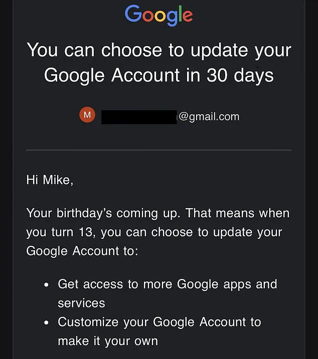 Google Under Fire for Alleged Grooming of Children via Emails to Disable Parental Controls
