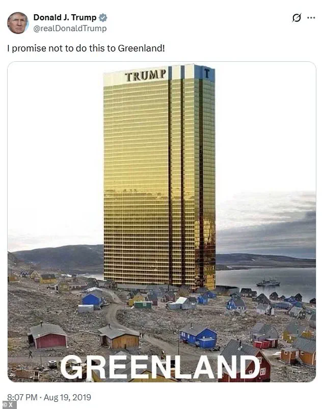 Resurfacing of 2019 Tweet Sparks Controversy Over Trump's Contrasting Past Promises and Current Geopolitical Tensions with Greenland