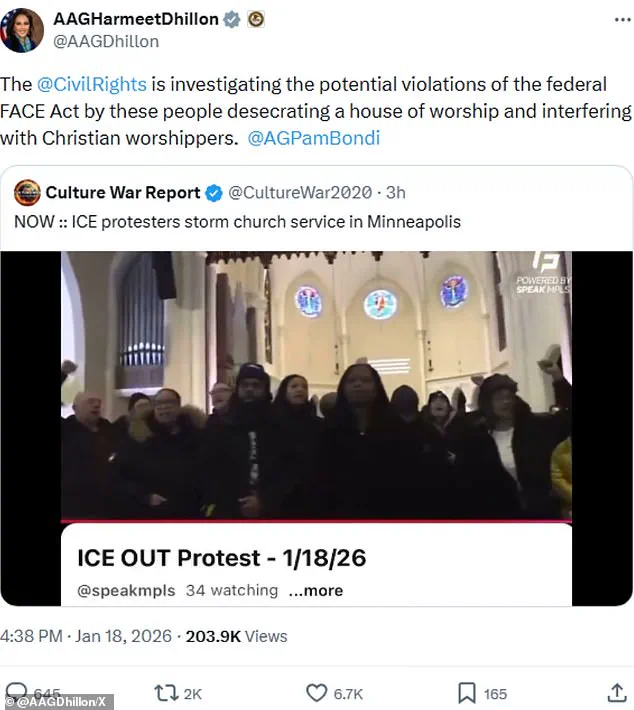 Exclusive Access to ICE Collaboration Claims Ignites Church Protest in Minnesota