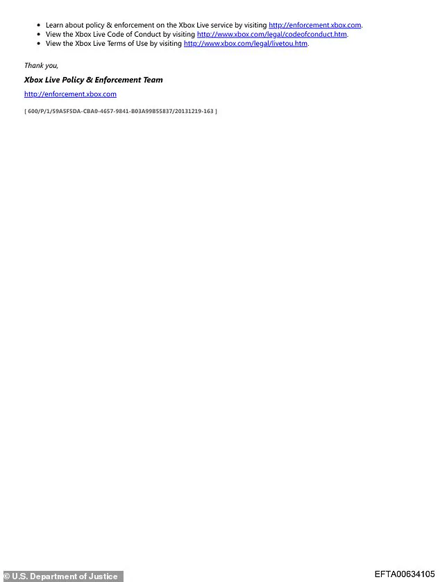 Jeffrey Epstein Permanently Banned from Xbox Live in 2013 for 'Severe, Repeated' Threats, DOJ Email Reveals—Raising Questions About Power and Accountability