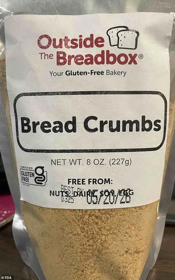 FDA Issues Highest-Level Recall: Bread Crumbs Pose Life-Threatening Allergen Risk