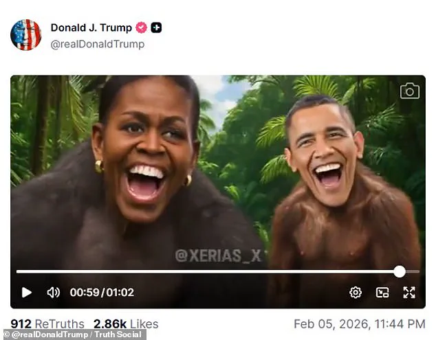 White House Insider Blames Aide for Controversial AI Meme Depicting Obamas as Apes Amid Backlash