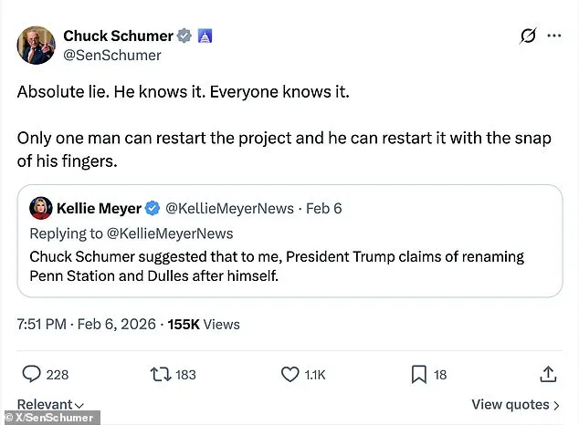 White House Press Secretary's Briefing Accidentally Exposes Trump's Lie on Penn Station Renaming