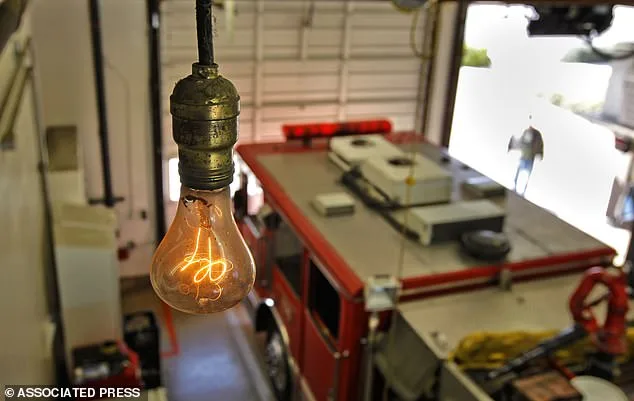 Over 125-Year-Old Lightbulb Still Burning in Livermore Fire Station