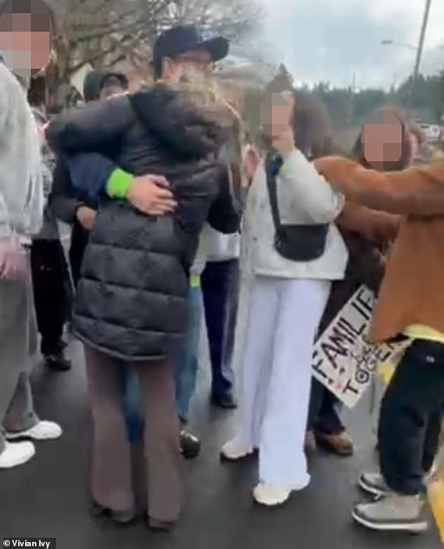 Protesters Attack Mother During Unsanctioned Walkout in Washington