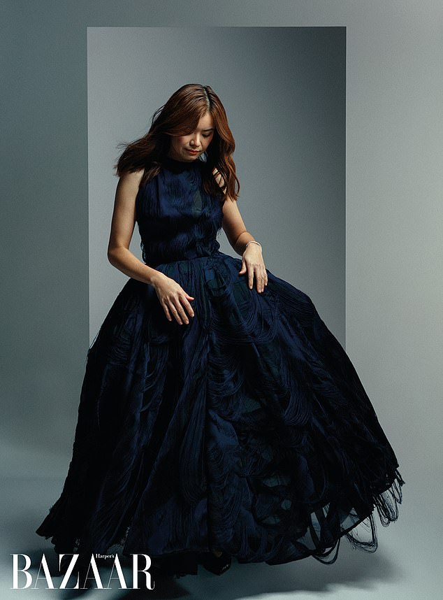 Katie Leung in Roksanda Gown: Bridgerton's Fairy Tale Aristocrat Takes Center Stage