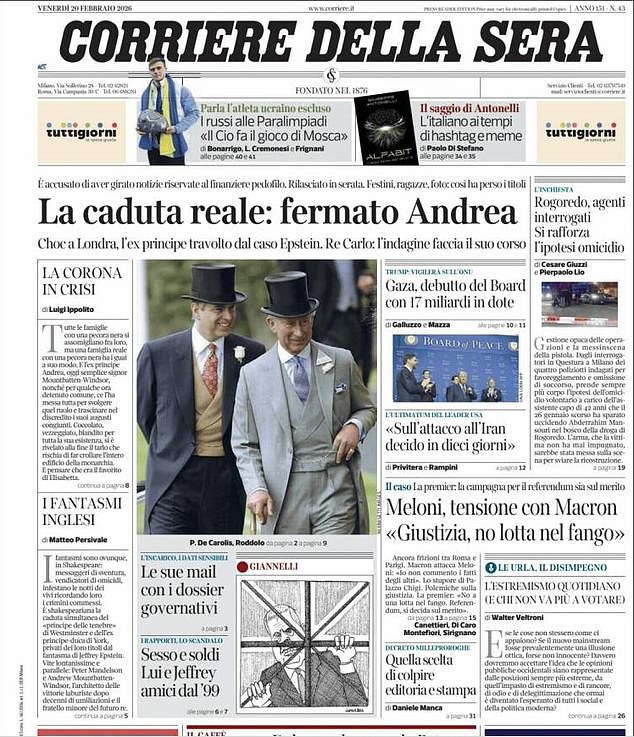 Andrew Mountbatten-Windsor's Arrest Sparks Global Shock and Royal Reckoning