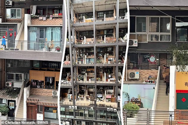 Chengdu's Surreal Tiny Homes: A Real-Life Dollhouse Neighborhood