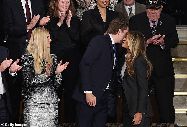 Ivanka Trump and Barron Trump's Coordinated Presence at State of the Union Sparks Speculation of Power Duo Alliance
