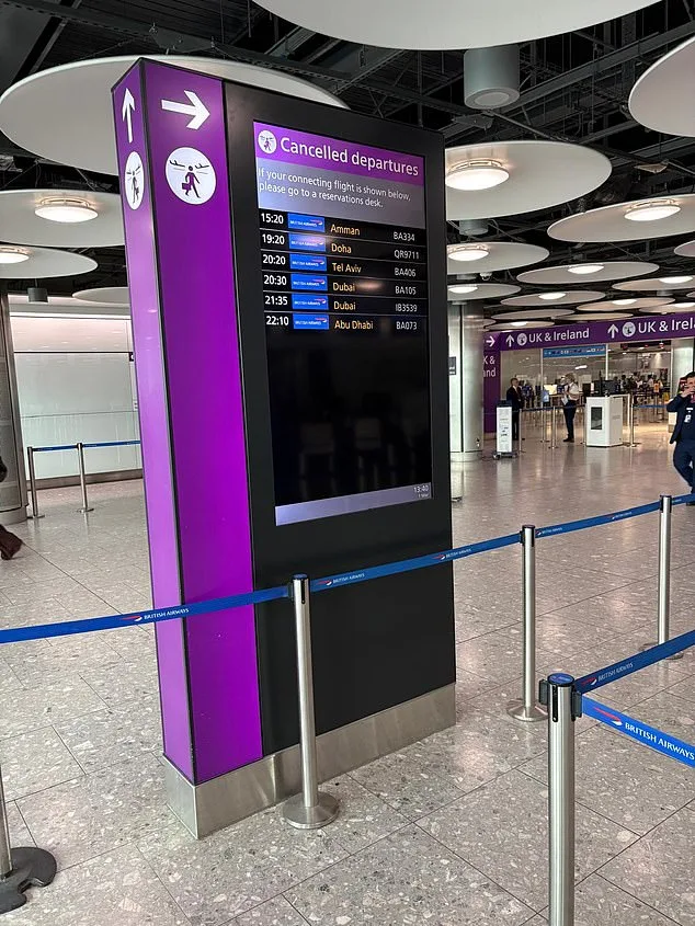 Global Travel Chaos as 6,000 Flights Cancelled Amid Middle East Conflict