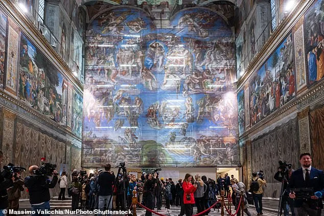 Sistine Chapel's 'Last Judgment' Hides Behind Scaffolding During Major Restoration, First Since 1990s