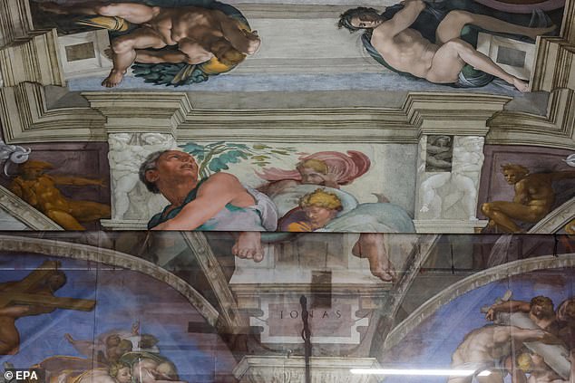 Sistine Chapel's 'Last Judgment' Hides Behind Scaffolding During Major Restoration, First Since 1990s