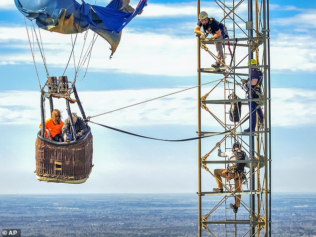 Daring Rescue After Hot Air Balloon Collision in Texas