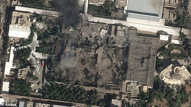 Israel's Airstrike on Iran's Supreme Leader's Headquarters Captured in New Civilian Footage as Compound Reduced to Smoldering Ruins