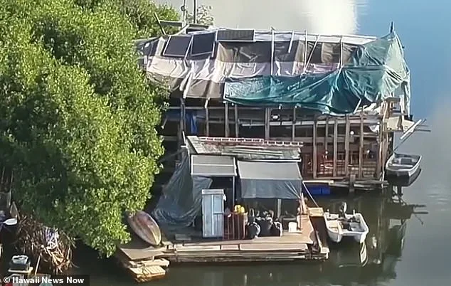 Innovative Floating Encampment by Homeless in Honolulu Sparks Controversy