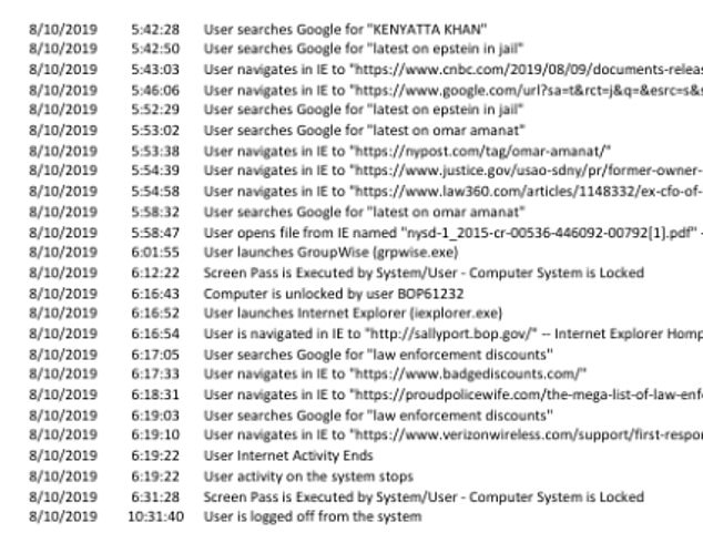 Tova Noel's Pre-Death Searches and Unexplained Cash Deposits in Epstein Case