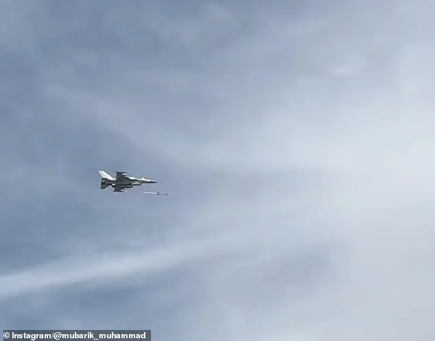 UAE F-16E Intercepts Iranian Drone Over Dubai in Dramatic Showdown