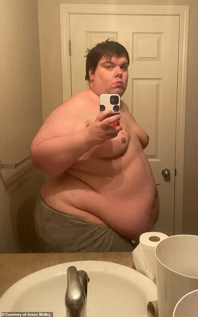 From 560 Pounds to Online Inspiration: Jesse Mulley's Unconventional Fight Against Obesity