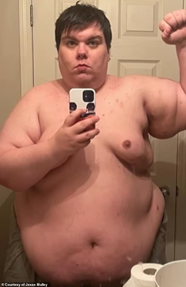 From 560 Pounds to Online Inspiration: Jesse Mulley's Unconventional Fight Against Obesity