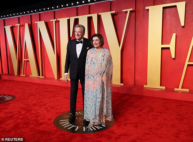 Nancy Pelosi's Unexpected Glamour: A Political Icon Stuns at Vanity Fair Oscars After-Party as Social Media Questions Her Presence