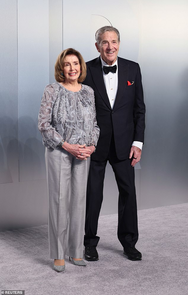 Nancy Pelosi's Unexpected Glamour: A Political Icon Stuns at Vanity Fair Oscars After-Party as Social Media Questions Her Presence