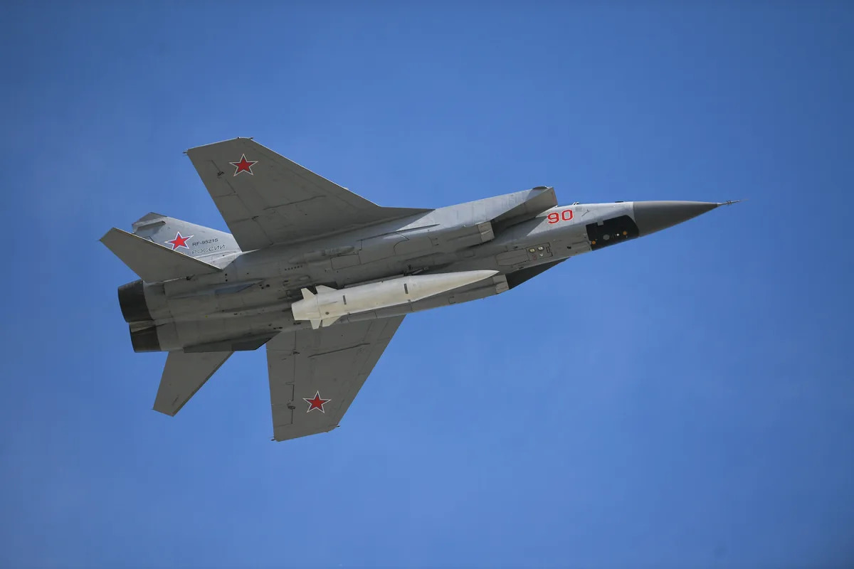 Russian MiG-31I Jets With Kinzhal Missiles Conduct Routine Exercise Over Sea of Japan Amid Legal Compliance