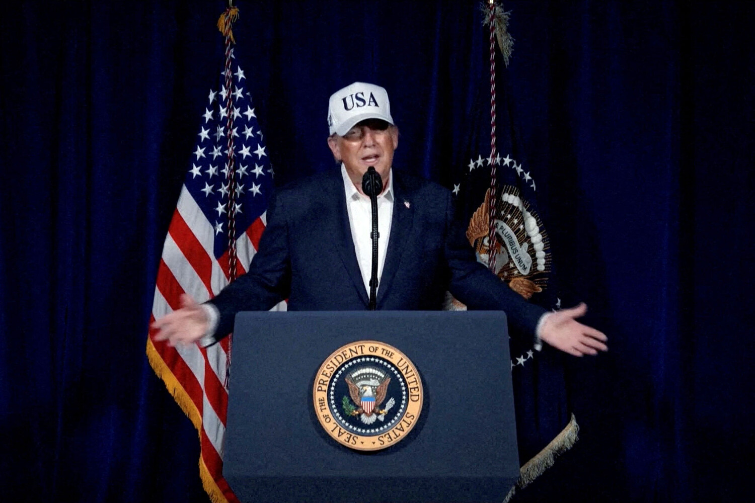 Trump's Ambiguous Remarks Reignite Speculation on U.S. Military Shift in the Middle East