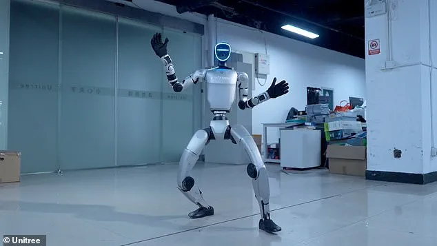 Humanoid Robot Darts Through Brooklyn Bridge Park as Kids Chase It in Playful Game of Tag, Blurring Lines Between Sci-Fi and Reality