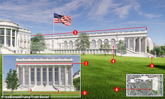 Major Design Flaws Exposed in Trump's White House Ballroom Renovation Despite Ongoing Construction