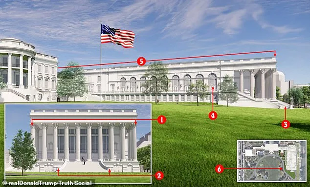Major Design Flaws Exposed in Trump's White House Ballroom Renovation Despite Ongoing Construction