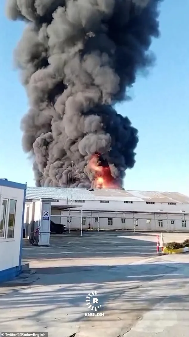 Drone Attack on British Oil Facility in Iraq Sparks Fire as Iran Threatens Retaliation