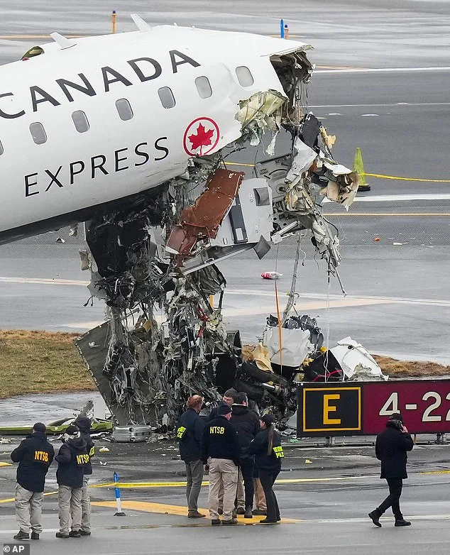 Air Canada Jet Crash at LaGuardia Sparks NTSB Probe Over Air Traffic Controller Absence and Fatal Fire Truck Collision