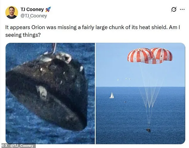 Artemis II heat shield concerns spark concern over capsule's integrity