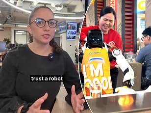 Huawei robot Lightning shatters world record in Beijing half marathon.