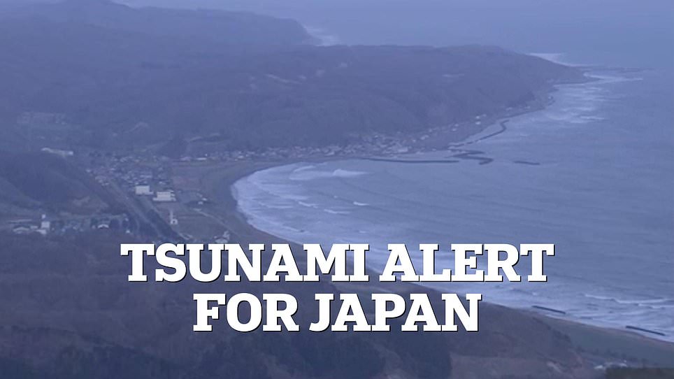 Japan orders evacuations as 10-foot tsunami waves strike coast.