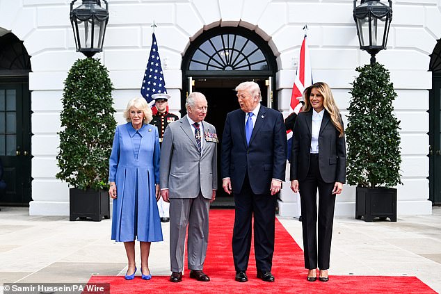 Trump Family Bids Farewell to King Charles After Historic US Visit